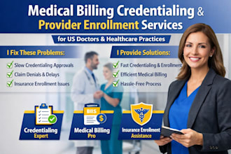 do medical billing and provider enrollment services for US doctors, healthcare