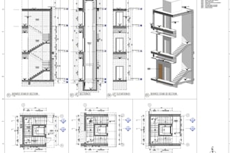 create a detailed revit model from cad, PDF or sketches