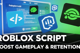 write roblox lua script roblox system coding as roblox programmer and developer
