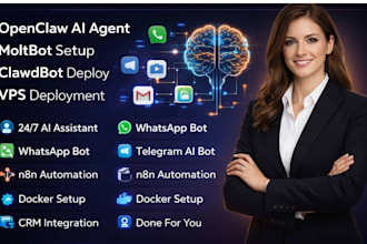 set up your openclaw moltbot clawdbot ai assistant on vps with n8n automation