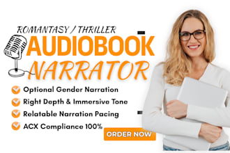 be your non fiction male acx audiobook narrator, business narration voice over