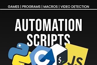 create scripts for automation
