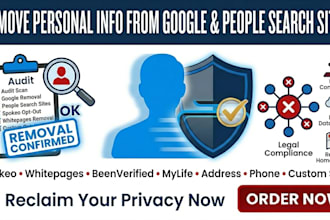 remove personal information from google and people search sites