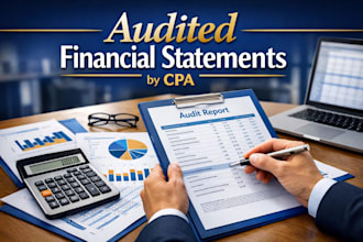 prepare audited financial statements as a licensed CPA