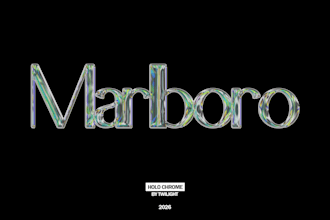 create chrome or holo effect to your text or logo