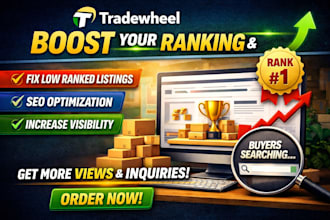 fix low ranked tradewheel listings and boost visibility