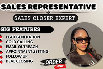 sales closer lead generation sales representative salesperson b2blead