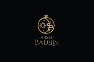 design mystical otherworldly spiritual healing services logo