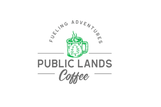design adventures national parks focused coffee company fueling logo