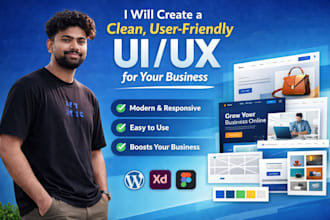 create user friendly web design and UI UX solutions for tailored to your needs