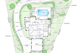 do site plan in autocad