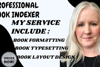 create a professional index for your book within a day