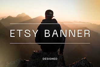 do etsy banner design, etsy logo for your store