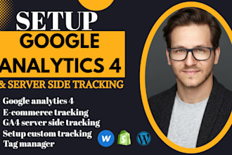 setup ga4 ecommerce tracking, GTM, and conversion tracking for google ads