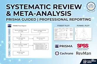 conduct a prisma guided systematic review and meta analysis using spss