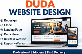 design duda websites or duda stores and be your expert duda developer