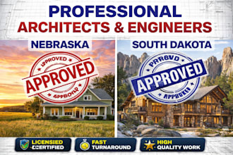 do architecural stamp pestamp stamp city permit in nebraska and south dakota