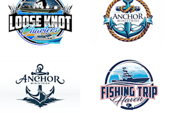 do logo design for marine, boat, yacht, shipping brand