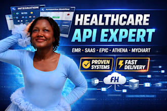 build healthcare saas, emr, API integration, epic, athena, mychart systems