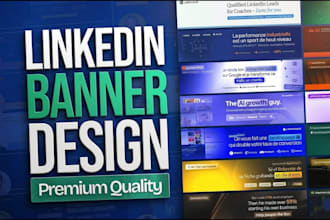 design a professional linkedin banner