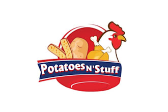design intriguing mascot simple logo for a restaurant