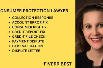 correct credit issues, manage debt disputes, and address consumer violations