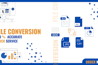 convert any file format PDF, word, excel, PPT, jpg quickly