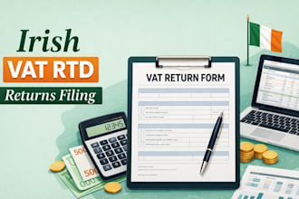 prepare an irish vat return of trading details form