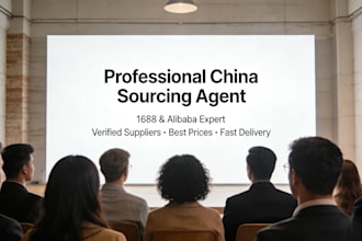be your reliable china sourcing agent from 1688 and alibaba