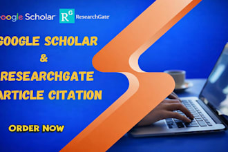 increase google scholar backdate current citations, journals, using researchgate