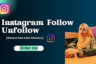 organically unfollow your following