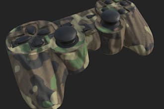 create 3d assets and props in blender