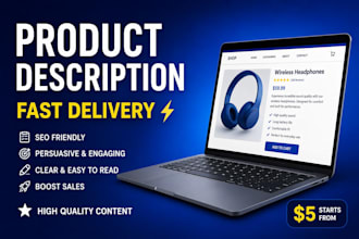 write SEO product descriptions that boost sales