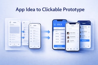 turn your app idea into a clickable prototype