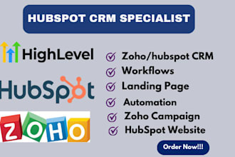 zoho CRM trello notion clickup pipedrive gohighlevel hubspot zapier API ghl n8n