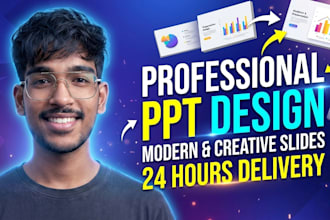 create professional powerpoint presentation and ppt slides design