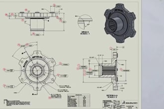 do 3d cad product design 3d cad model mechanical product technical drawings