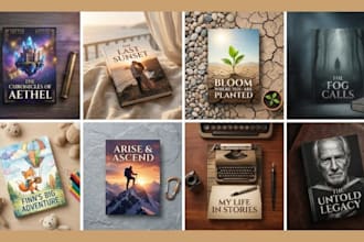 do gothic romance book cover design, dark novel book cover design,  book cover