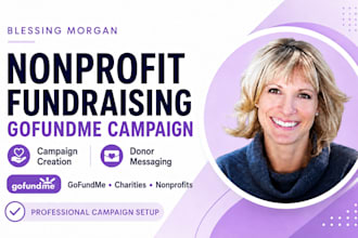 create nonprofit charity gofundme crowdfunding fundraising campaign