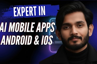 develop ai mobile app, chatbot app, android ios flutter