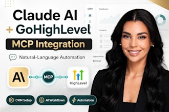 connect claude ai to gohighlevel crm via mcp, ghl claude claude ghl ai agent