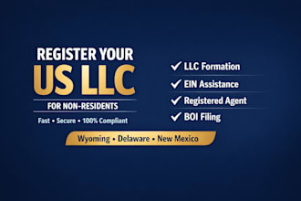 register your US llc company for foreigned owned llc with boi, fincen