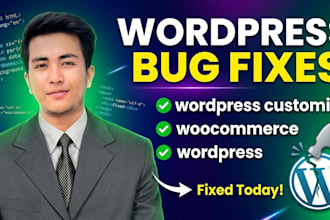 fix wordpress issues, errors, bugs, css, provide wp help