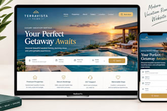 design wix website hotel booking website, travel website, tour booking website