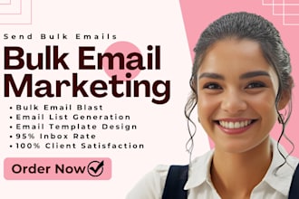 send bulk email blast, mass email campaign and newsletter marketing