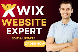 design, edit, update wix website, customize wix online store, fix wix issues