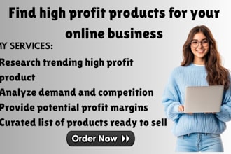 find trending  profitable products for your online business