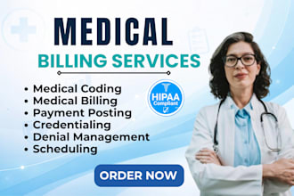 do medical billing, payments, and denials management for clinics and telehealth