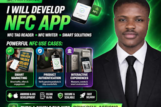 develop nfc app, nfc tag reader writer, smart nfc marketing app