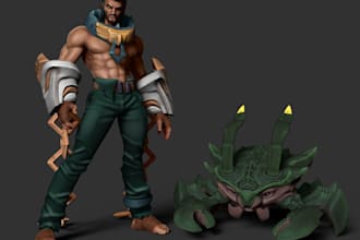 create game ready 3d game asset